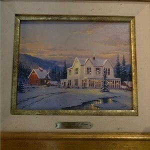 Thomas Kinkade “the lights of home” #742/2500